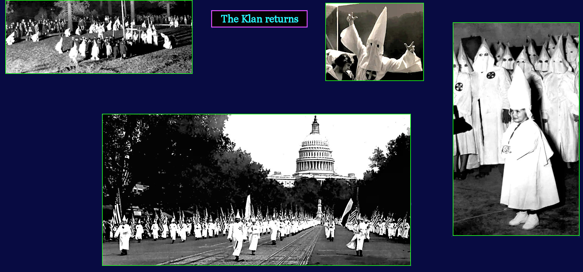 Second KKK in Washington, 1925
